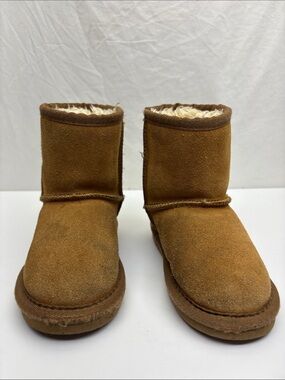 Cozy Kids Brown Suede Lined Winter Boots, size 6 for baby’s, box 73
